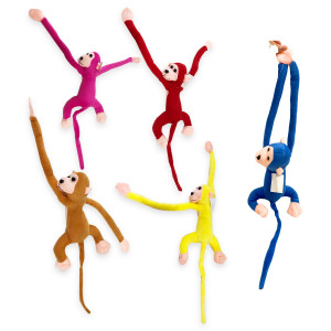 MONO PELUCHE COLGANTE CON SONIDO