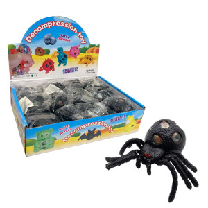 SACA CEREBRO ARAÑA NEGRA 6CM" (CJX12)