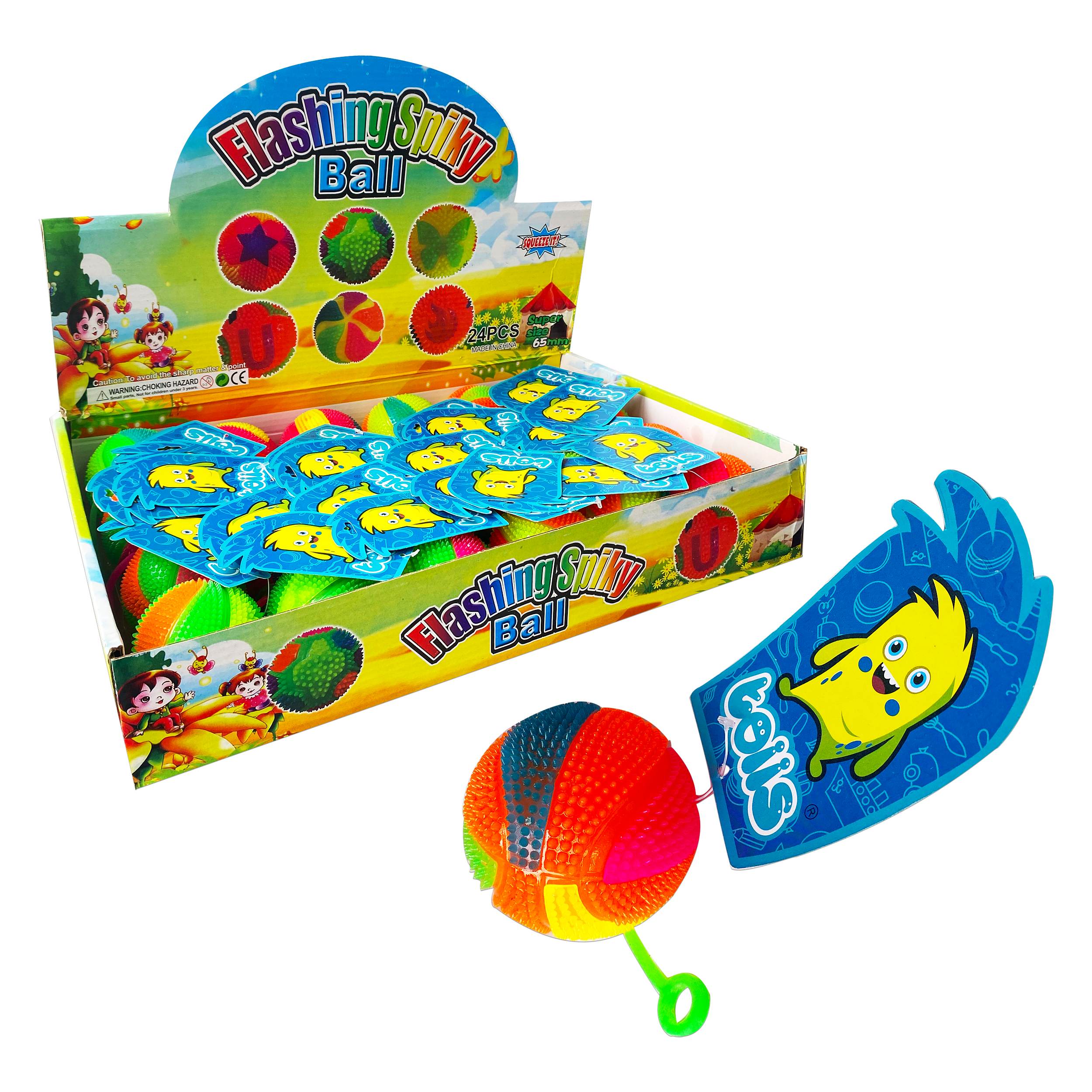 PELOTA CHILLON LUZ 6.5CM (CJX24)