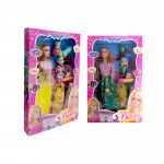 MUÑECA EN CAJA +ACESORIOS + HIJAA MG40043