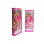 MUÑECA EN CAJA +ACESORIOS X4  MG40052