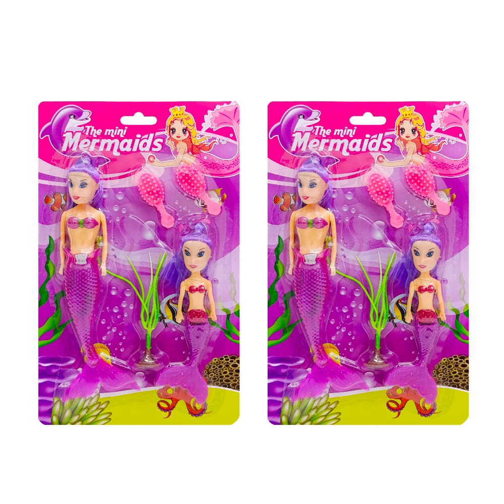 MUÑECAS SIRENA ENCARTONADA 533-3