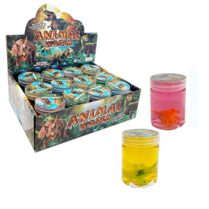 SLIME TARRO CON DINOSAURIO (CJX12)