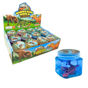 SLIME TARRO CON DINOSAURIO (CJX12)