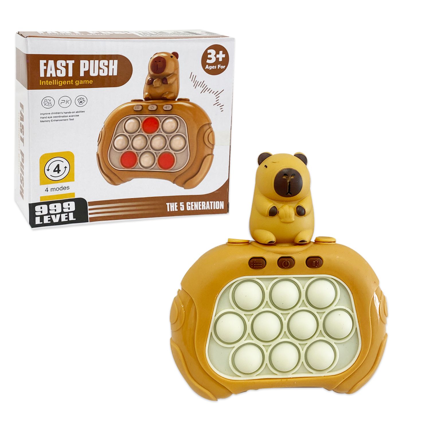 CONSOLA POP IT CAPIBARA