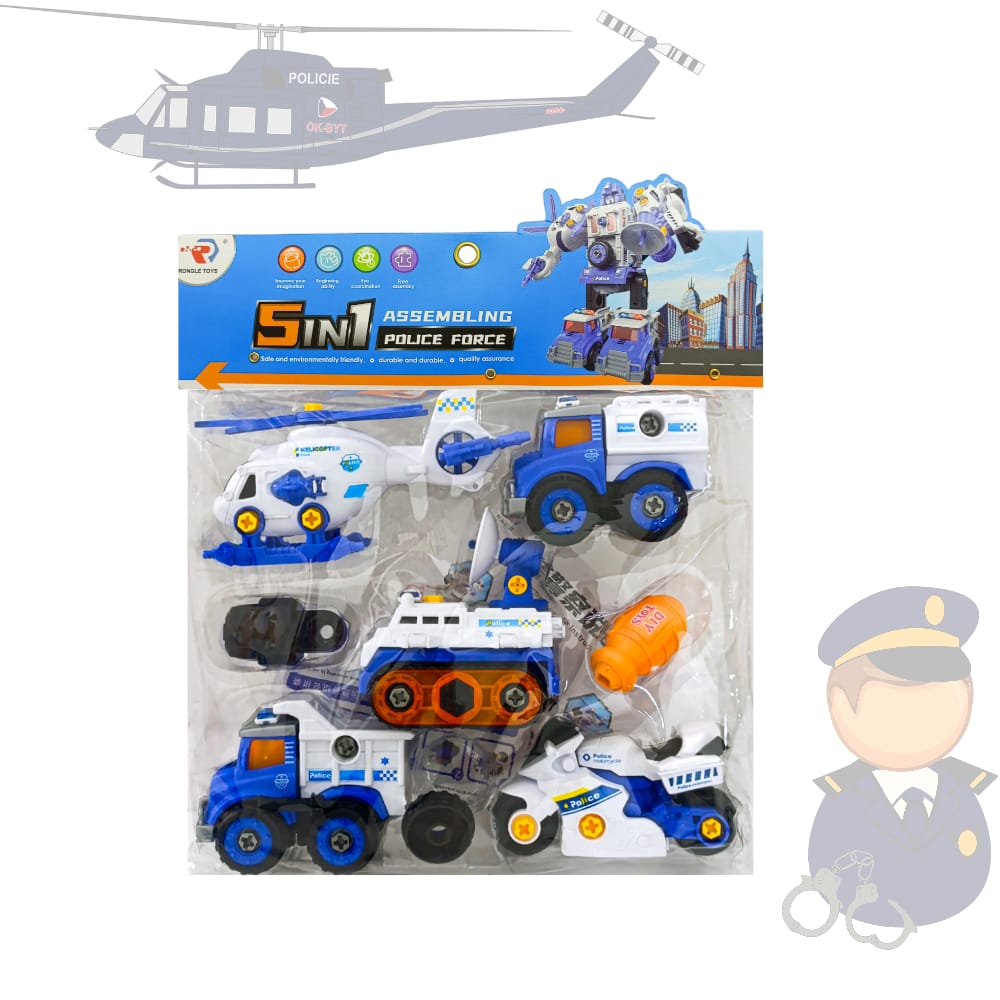 SET TRANSPORTE POLICIA EN BOLSA 666-141