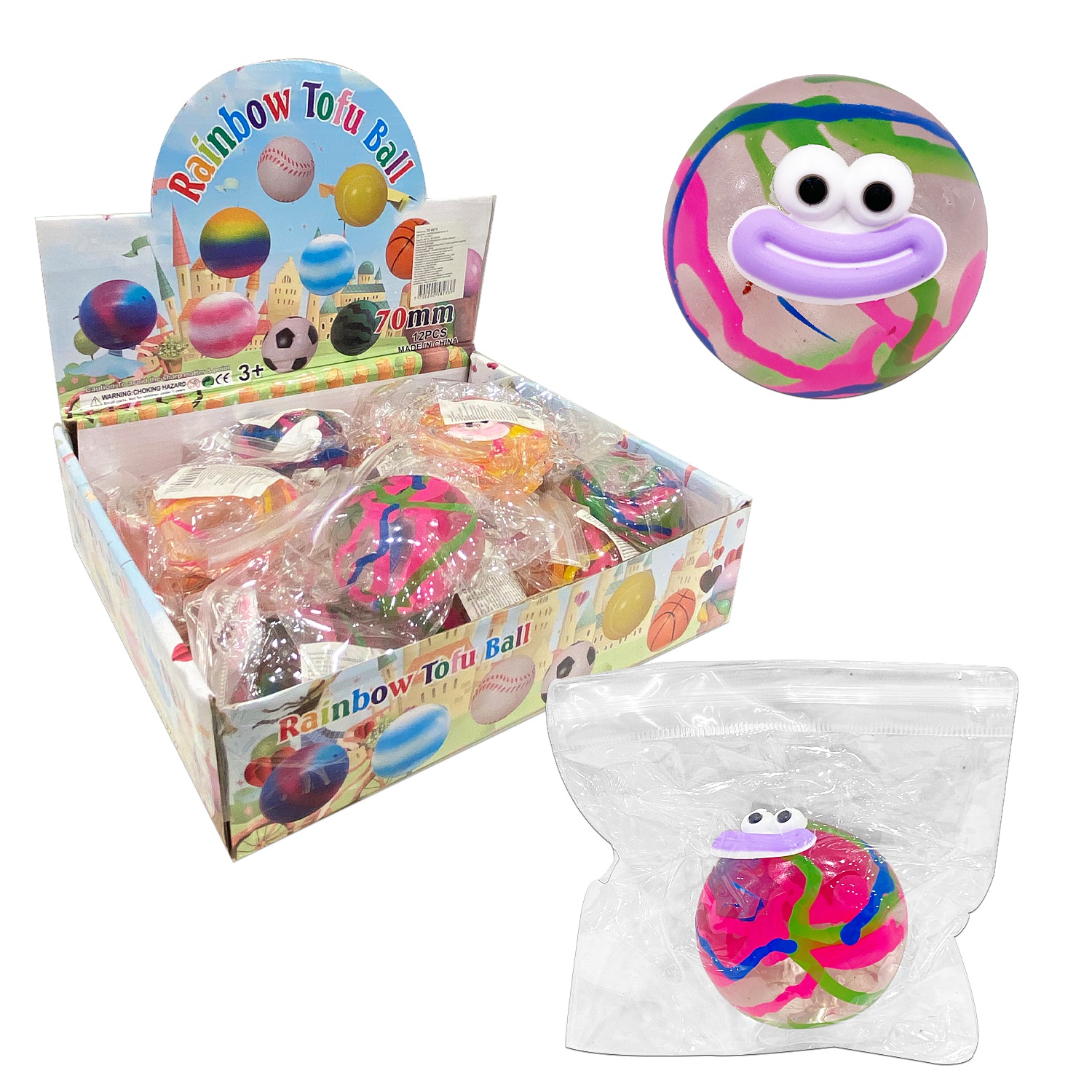 DESESTRESANTE PELOTA CON CARA (CJX15)