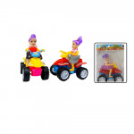 CUATRIMOTO CON MUÑECA EN BOLSA  857-42