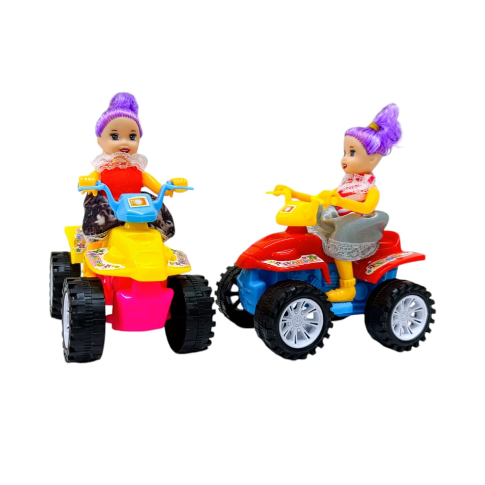 CUATRIMOTO CON MUÑECA EN BOLSA  857-42