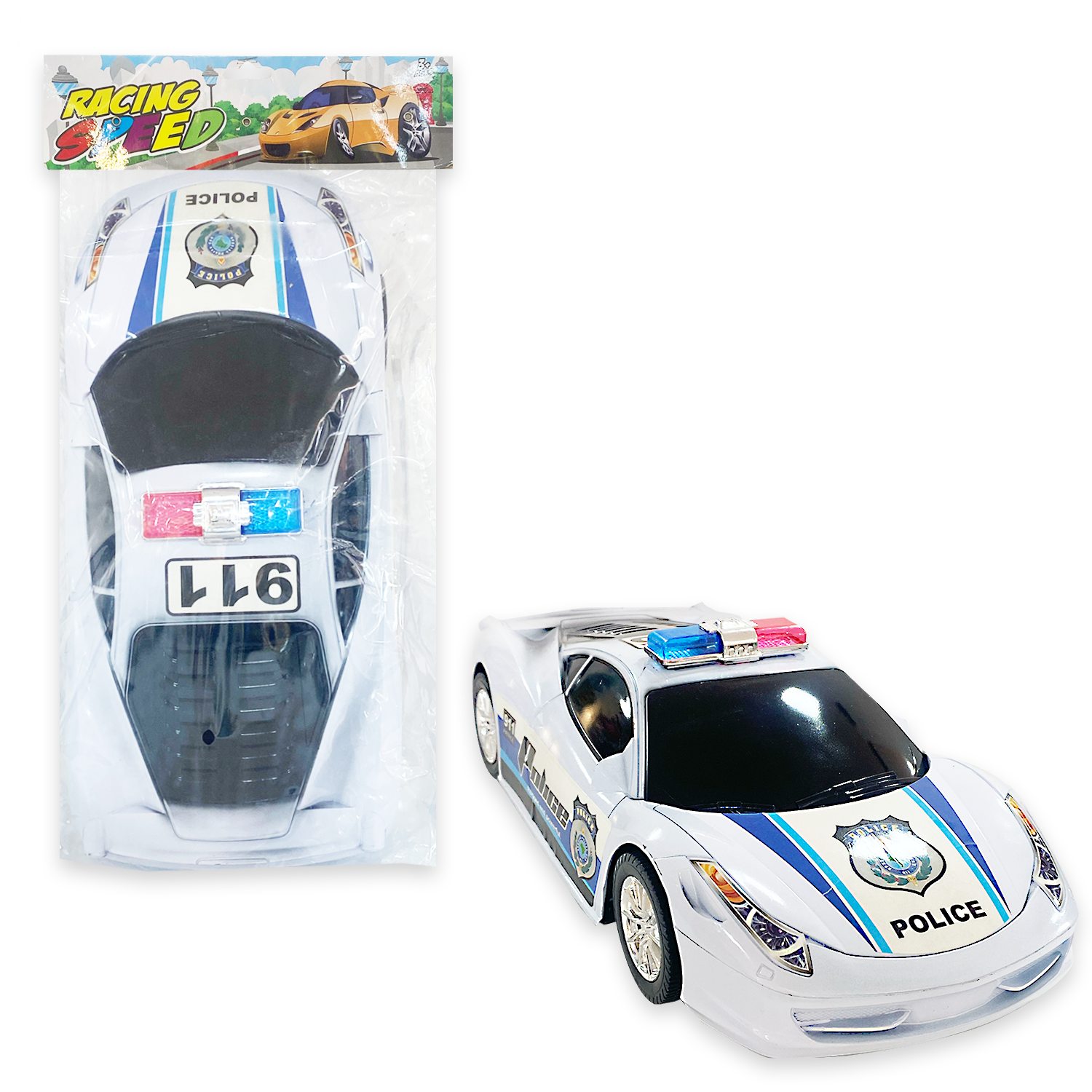 CARRO POLICIA EN BOLSA GD 859A