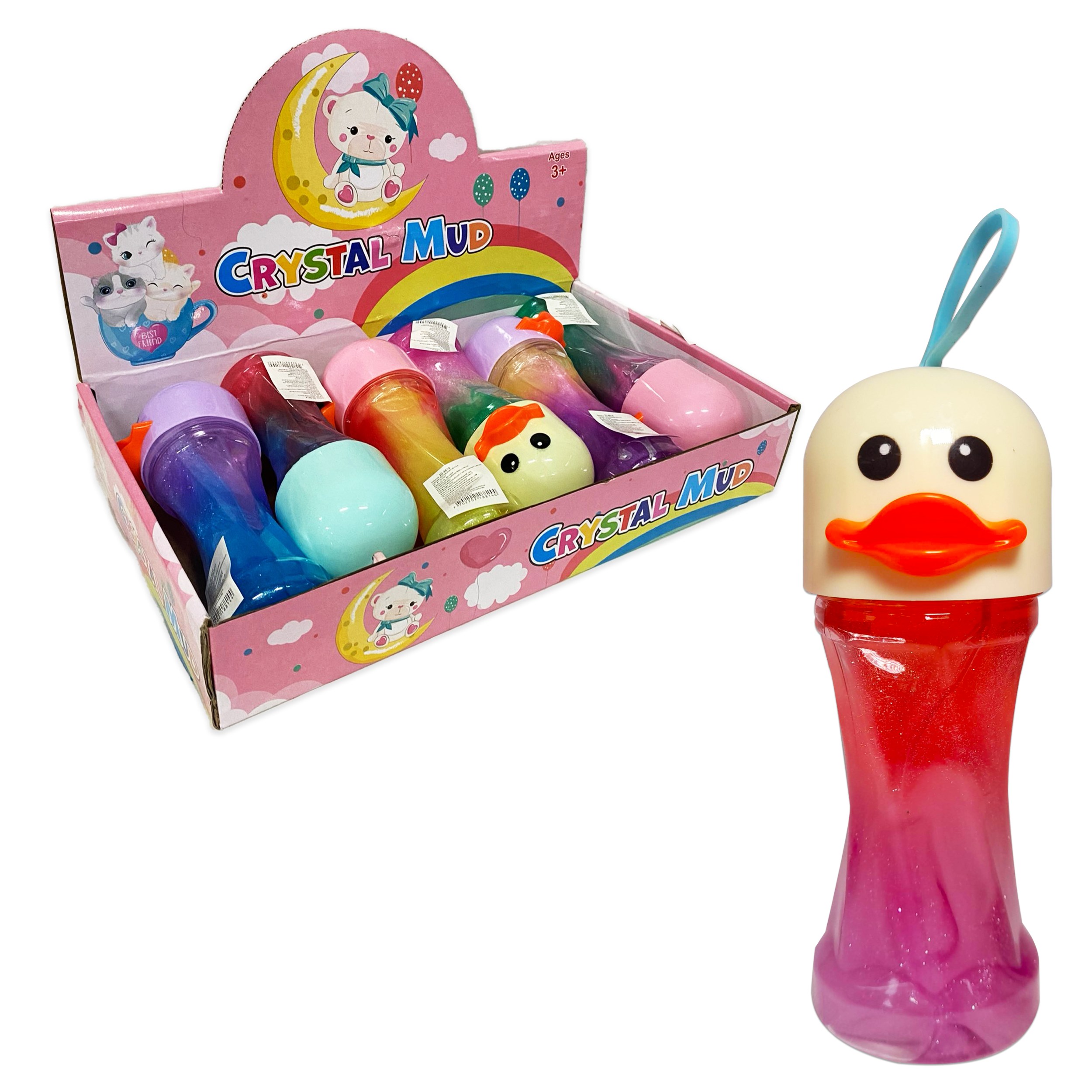 SLIME TUBO CON TAPA PATO (CJX6)