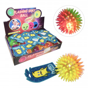 PELOTA CHILLON CON LUZ 6.5CM (CJX24)