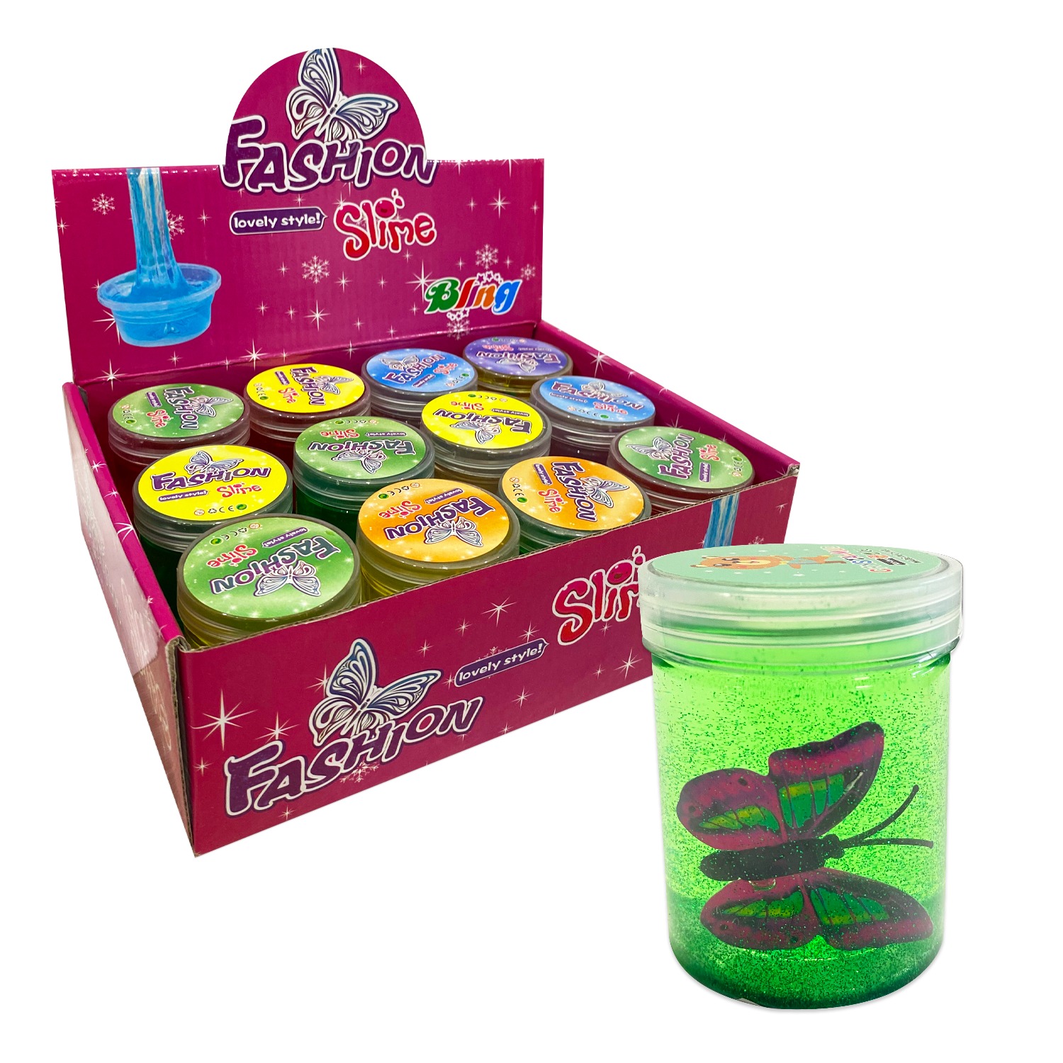 SLIME CON MARIPOSA (CJX12)