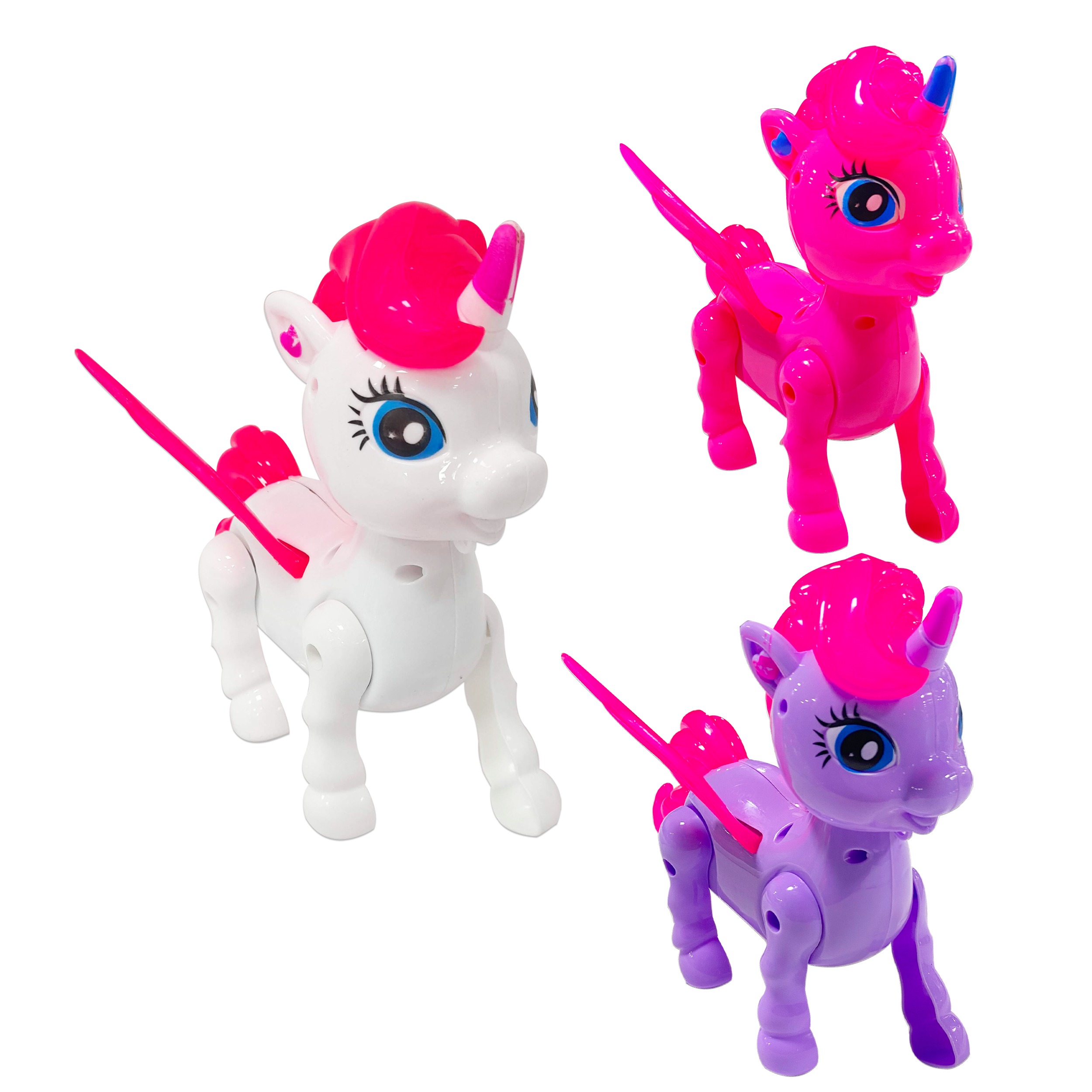 UNICORNIO EN BOLSA + LUZ CON SONIDO 9727