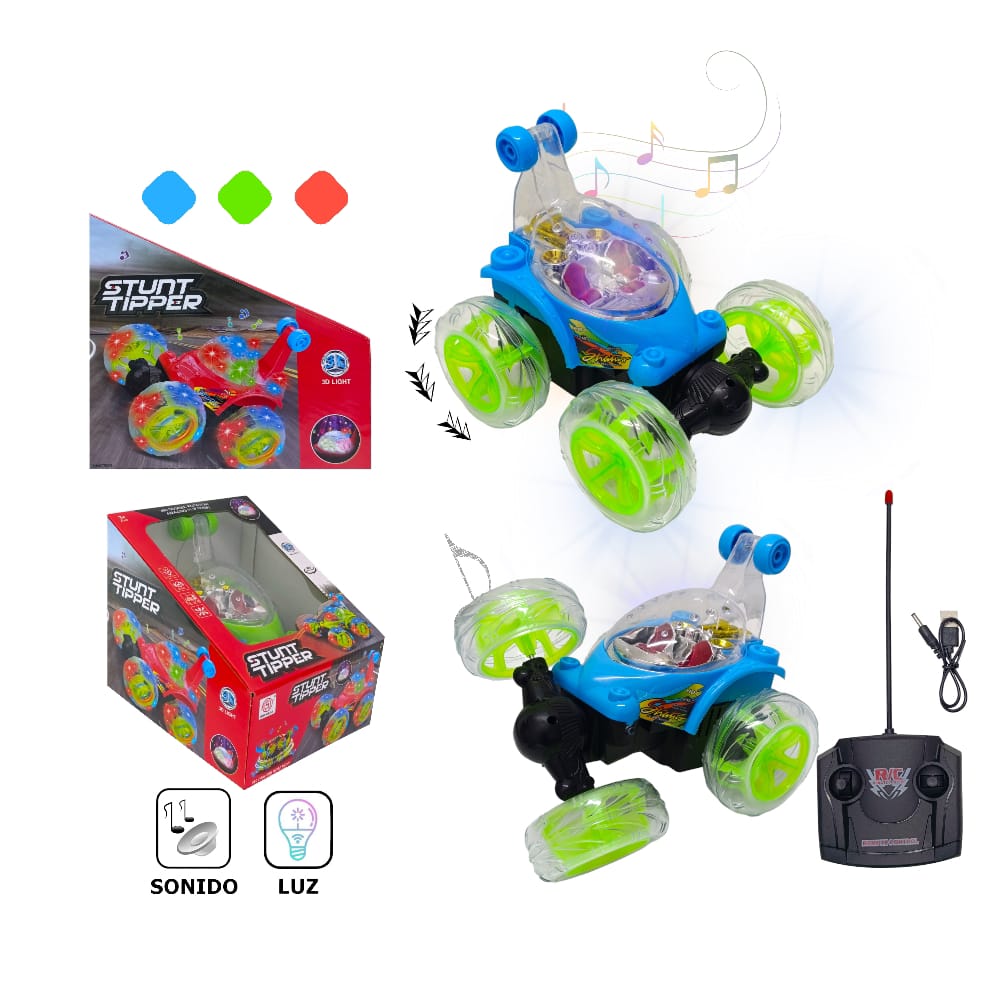 CARRO LOCO CONTROL REMOTO 9802M-9