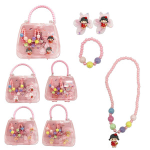 BOLSO CON ACCESORIOS PARA EL CABELLO (PQTX12)