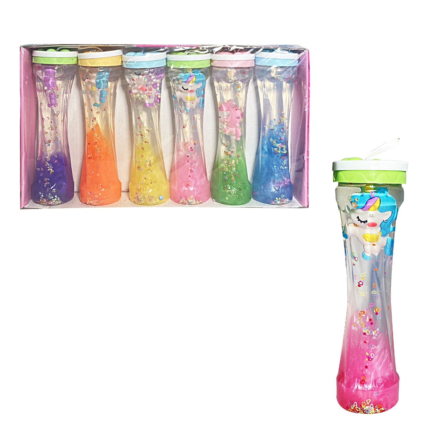 SLIME TUBO CON UNICORNIO (CJX6)