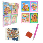 SET DE ARTE DE DIAMANTES CAPIBARA 18CM (CJX16)