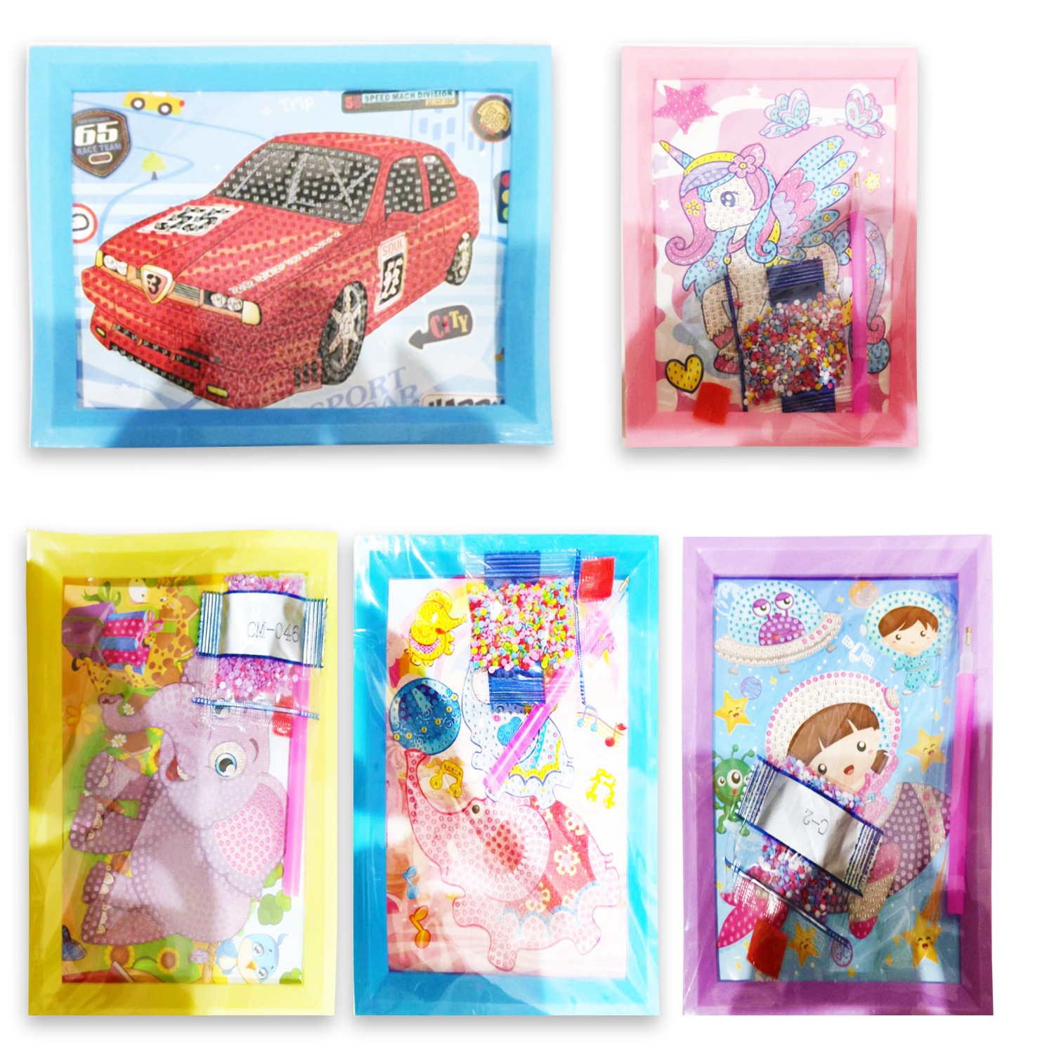 SET DE ARTE DE DIAMANTES 18CM (CJX20)