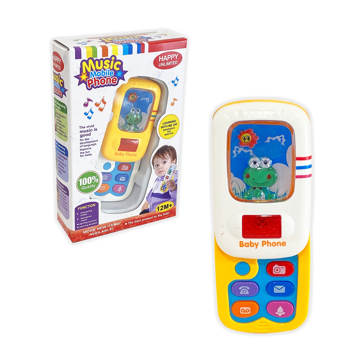 TELEFONO + SONIDO PARA BEBE CY1013-2