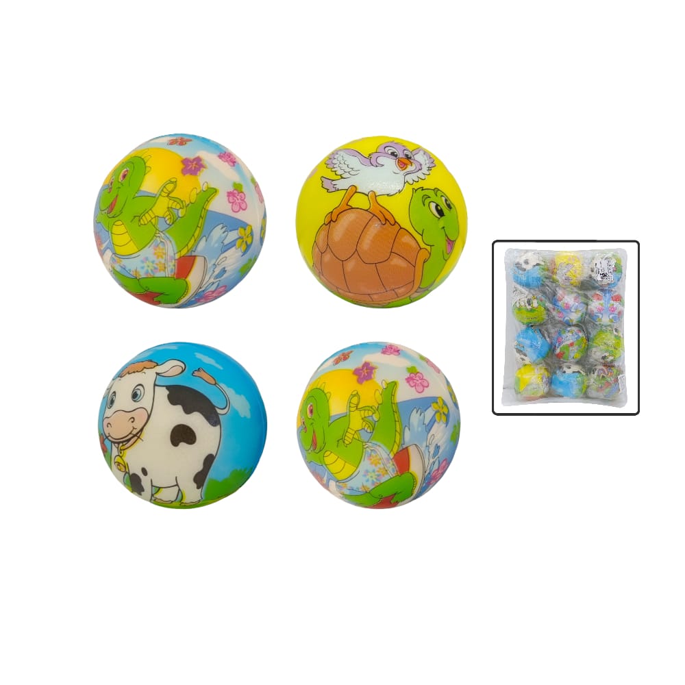 PELOTA DESESTRESANTE GRANJA - BOLSA INDIVIDUAL DK-1392 (PQTX12) SAS