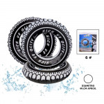 FLOTADOR REDONDO NEGRO #6 DK-322