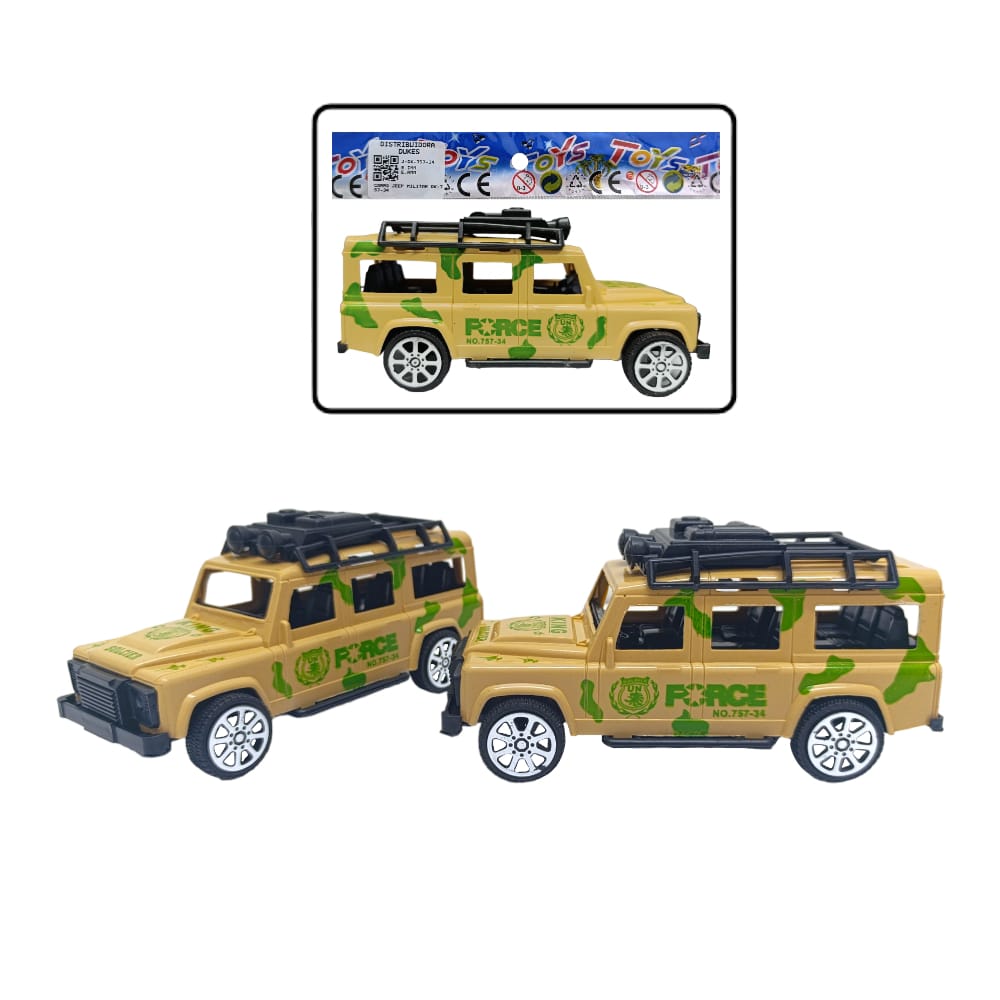 CARRO JEEP MILITAR DK-757-34 SAS
