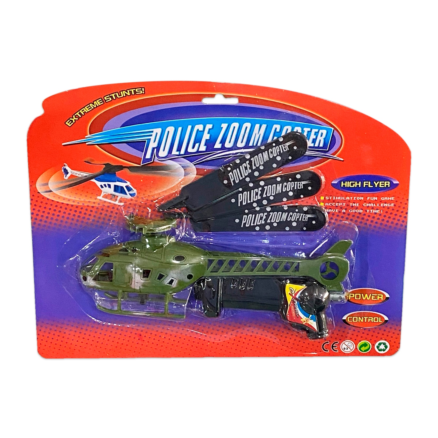 HELICOPTERO + LANZADOR ENCARTONADO FD388-1A