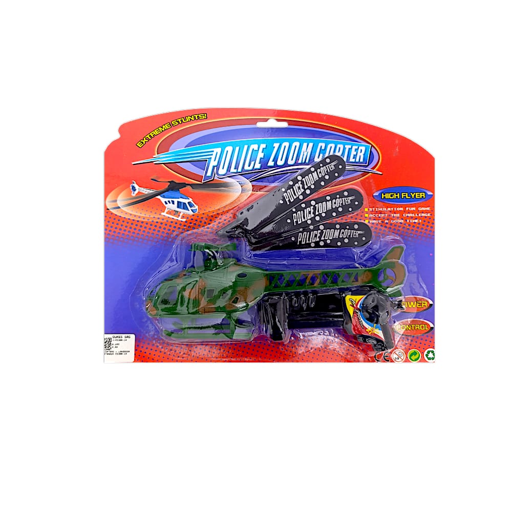 HELICOPTERO + LANZADOR ENCARTONADO FD388-1A