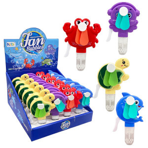 MINI BURBUJERO VENTILADOR ANIMALES DE MAR (CJX24)