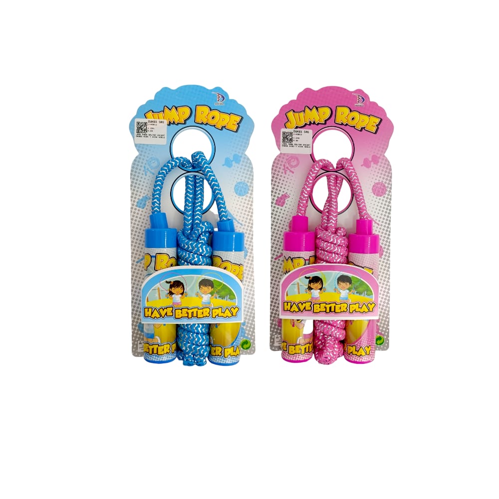 LAZO PARA SALTAR ENCARTONADO NIÑO Y NIÑA HD012