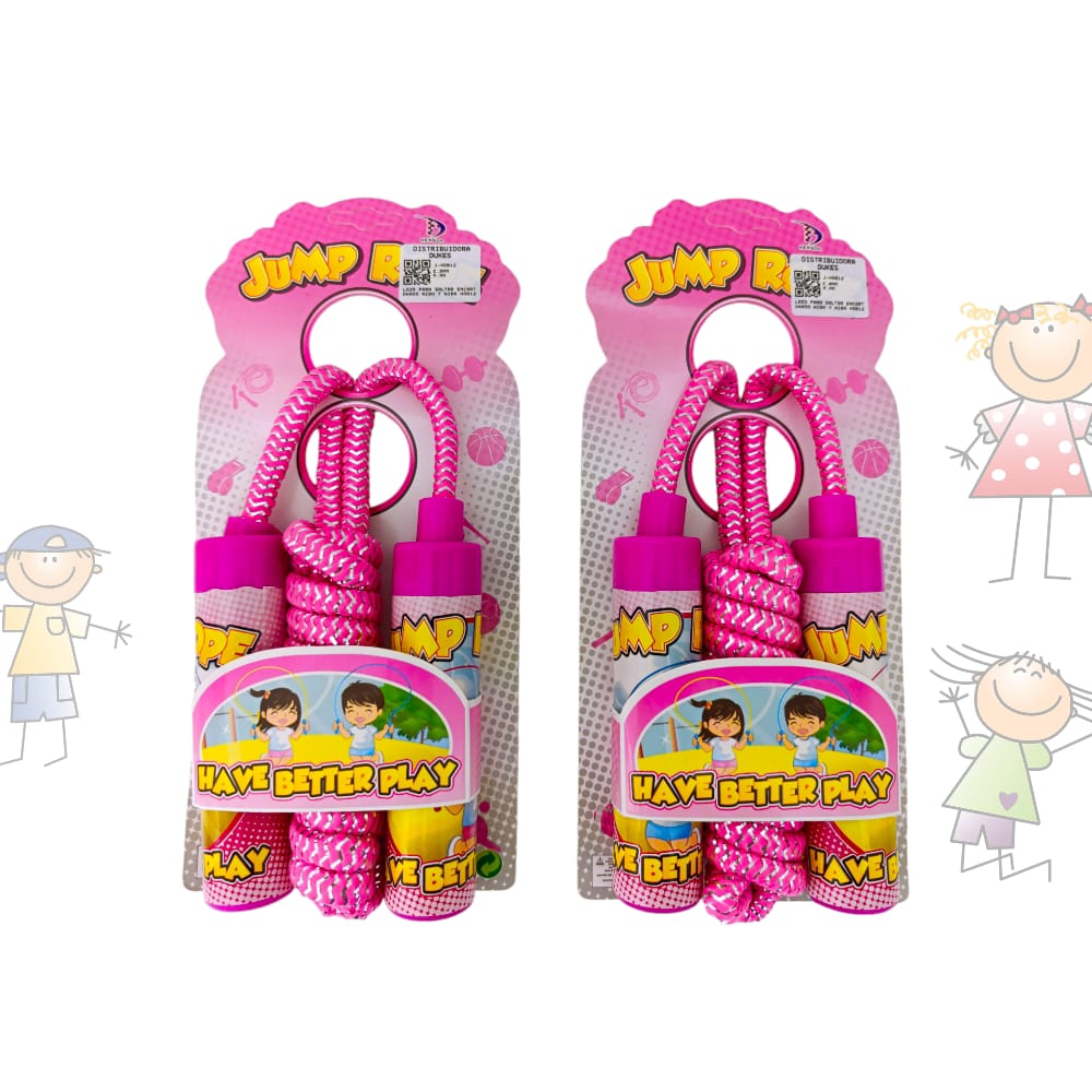 LAZO PARA SALTAR ENCARTONADO NIÑO Y NIÑA HD012