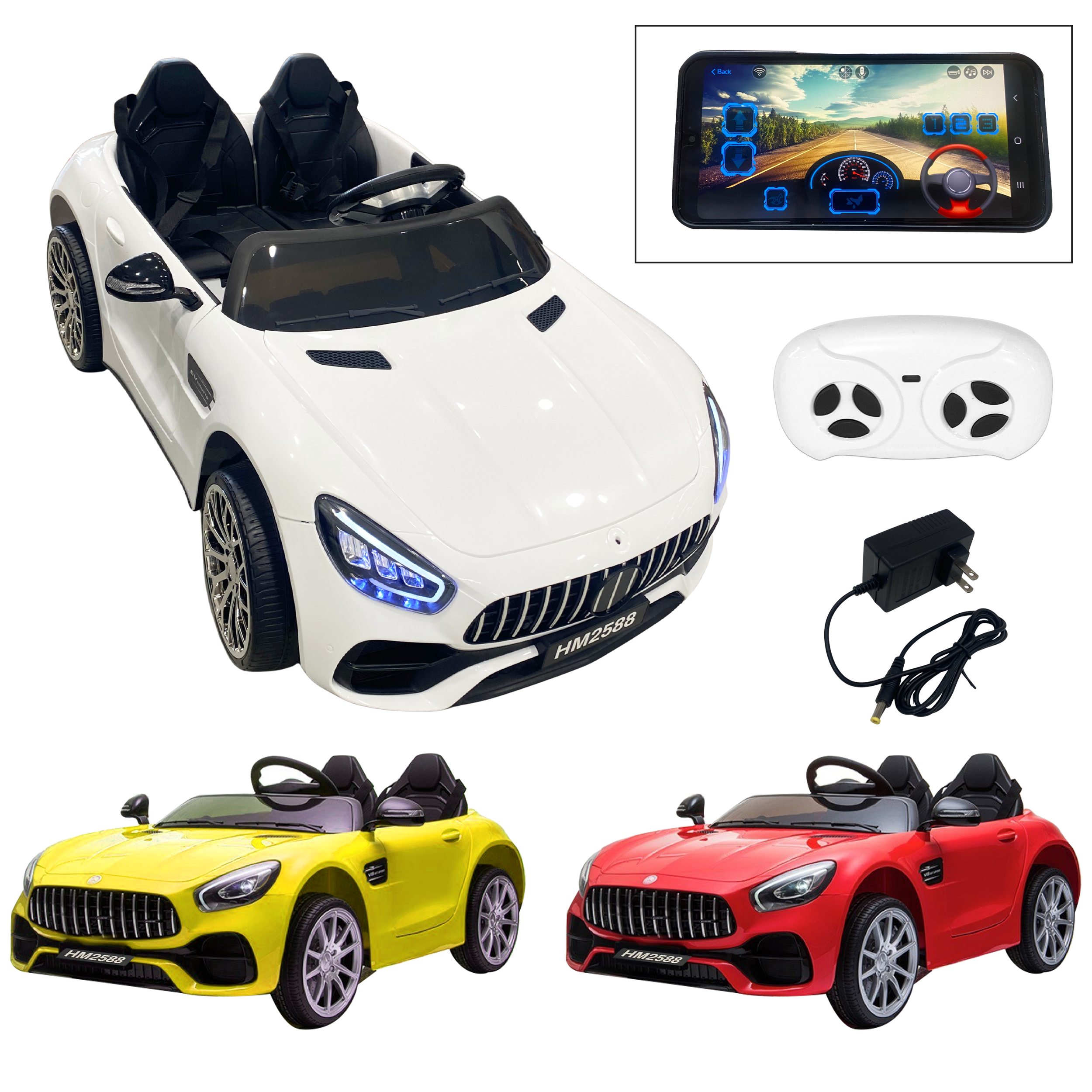 MONTABLE ELECTRICO CARRO DEPORTIVO