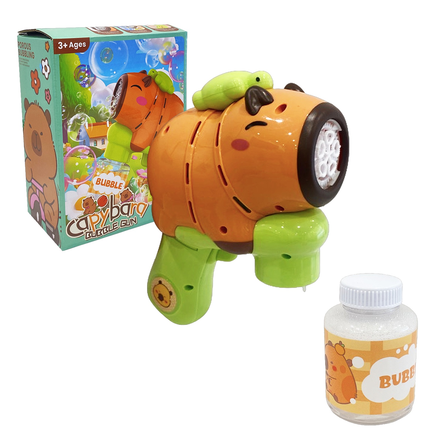 LANZA BURBUJAS CAPIBARA MUSICAL