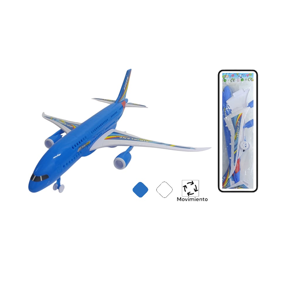 AVION BOLSA COLORES MG19068