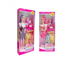 MUÑECA VESTIDO CORTO+ACCESORIOS EN CAJA MG40051