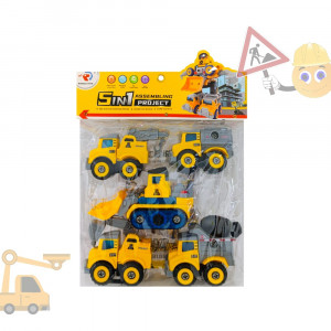 CARROS CONSTRUCCION TRANSFORME X5 RL589-14B