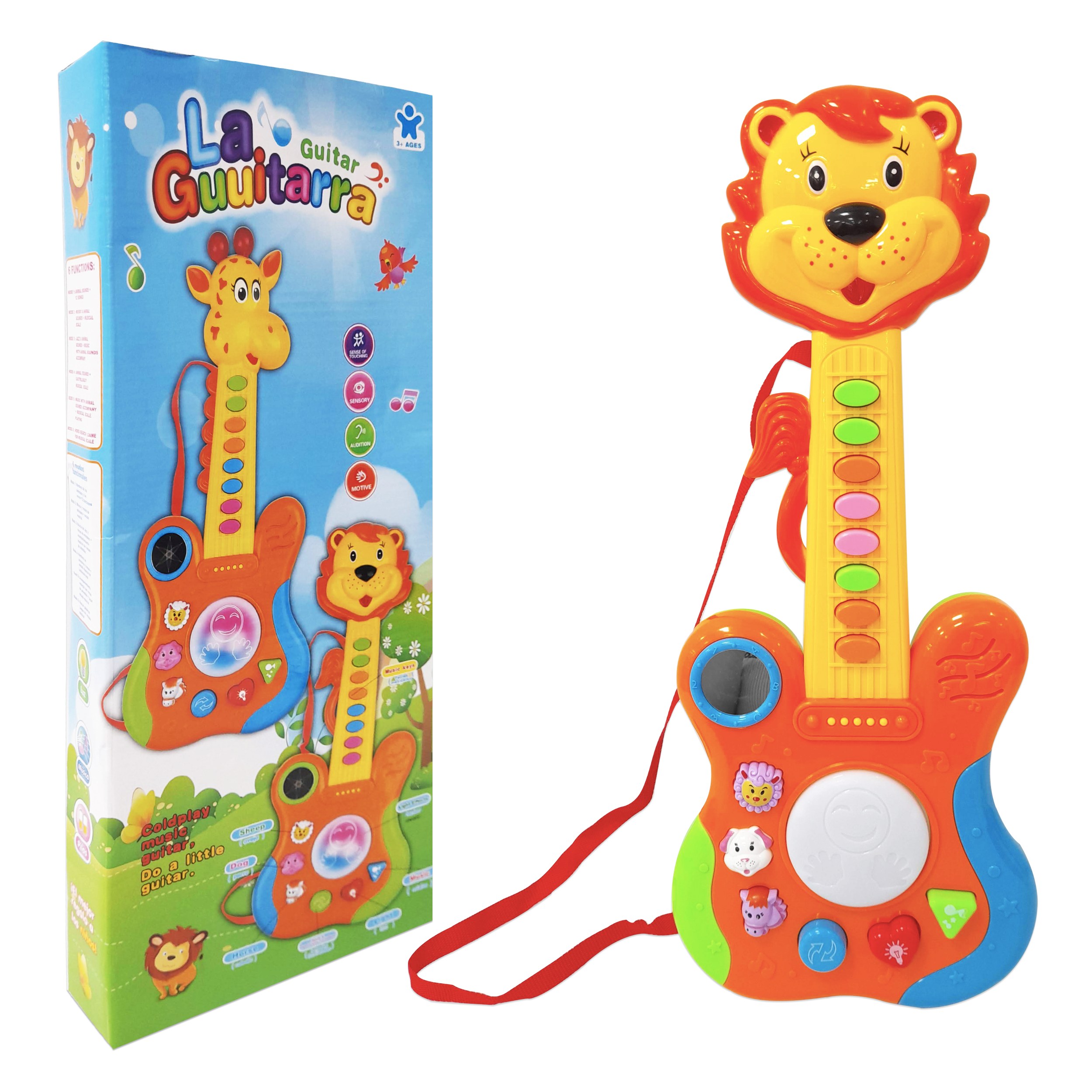 GUITARRA MUSICAL ANIMALITOS CJ SD9912