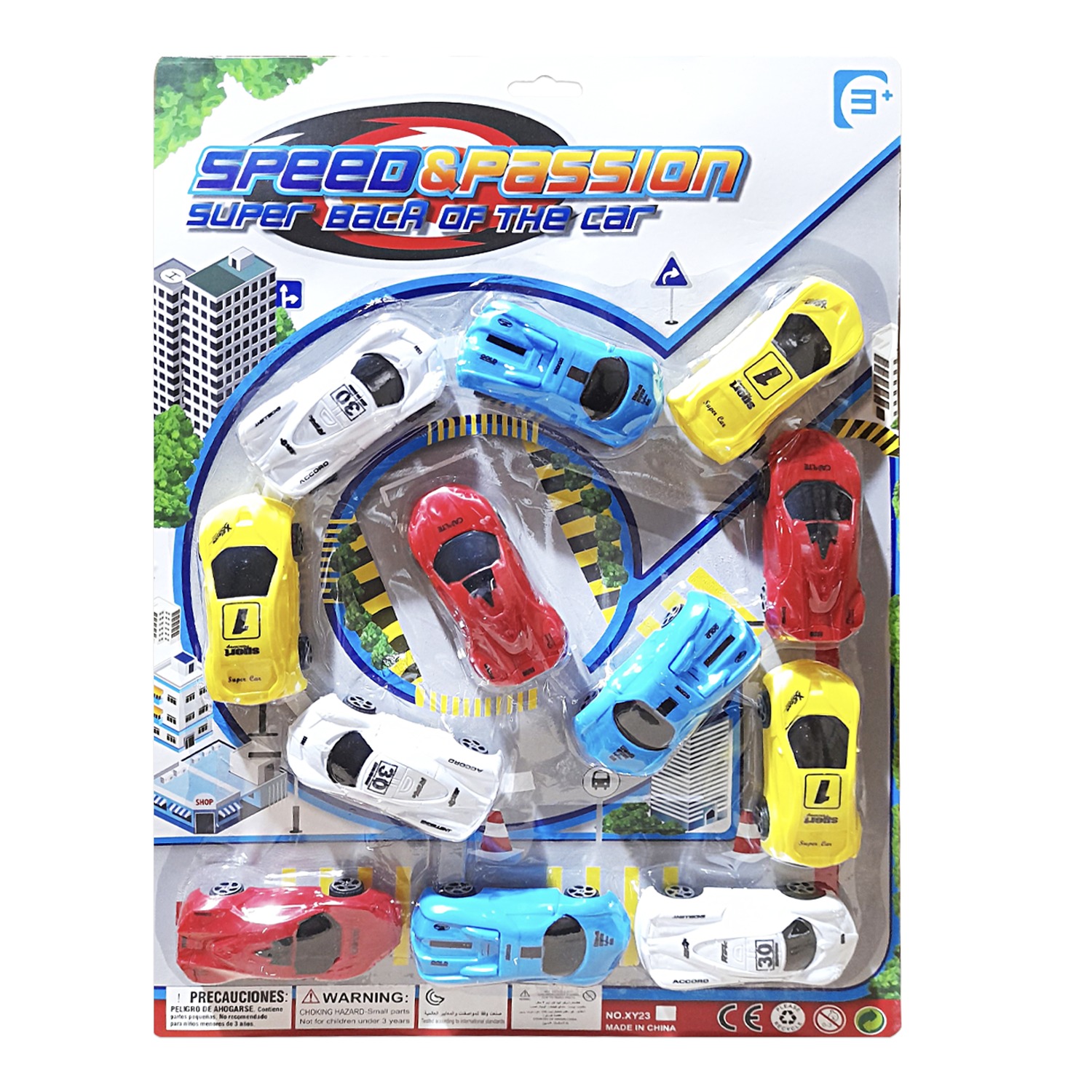 SET DE CARRO DEPORTIVO CRTN X12 XY23