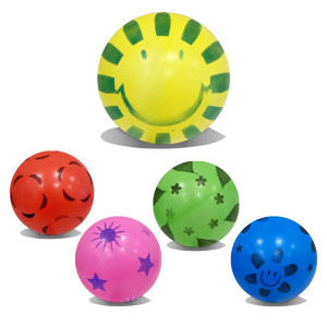 PELOTA INFLABLE ESTAMPADA 40G