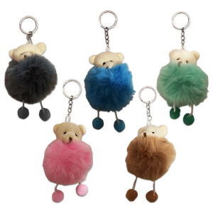 LLAVERO PELUCHE OSO