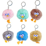 LLAVERO PELUCHE OJOS