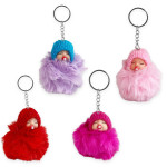 LLAVERO PELUCHE BEBE DORMILON (PQTX12)