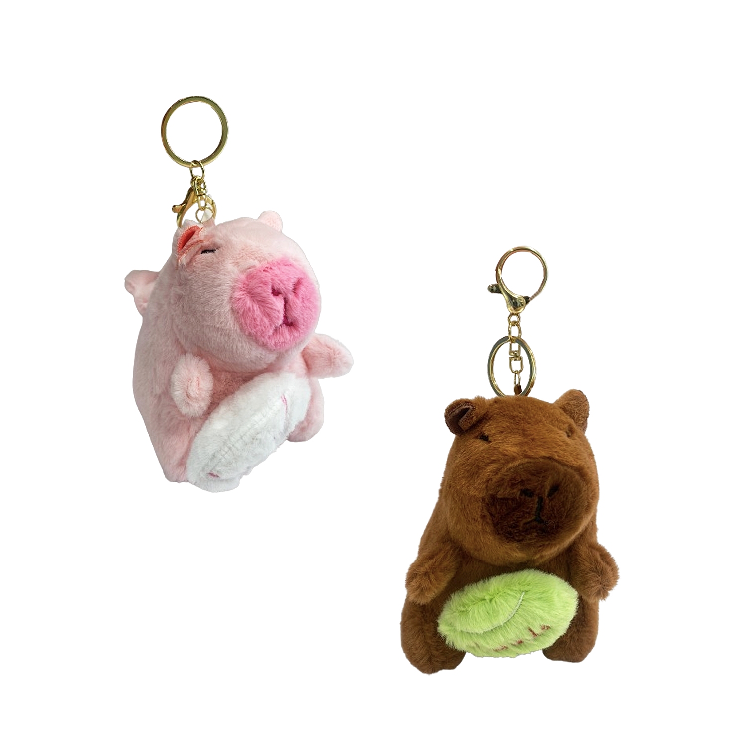 LLAVERO CAPIBARA DE CUERDA (PQTX12)