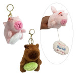 LLAVERO CAPIBARA DE CUERDA (PQTX12)