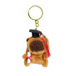 LLAVERO PELUCHE CAPIBARA GRADUADO (PQTX12)