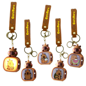 LLAVERO CAPIBARA CON LUZ (PQTX12)