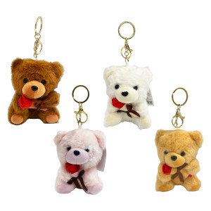 LLAVERO OSO PELUCHE (PQTX12)