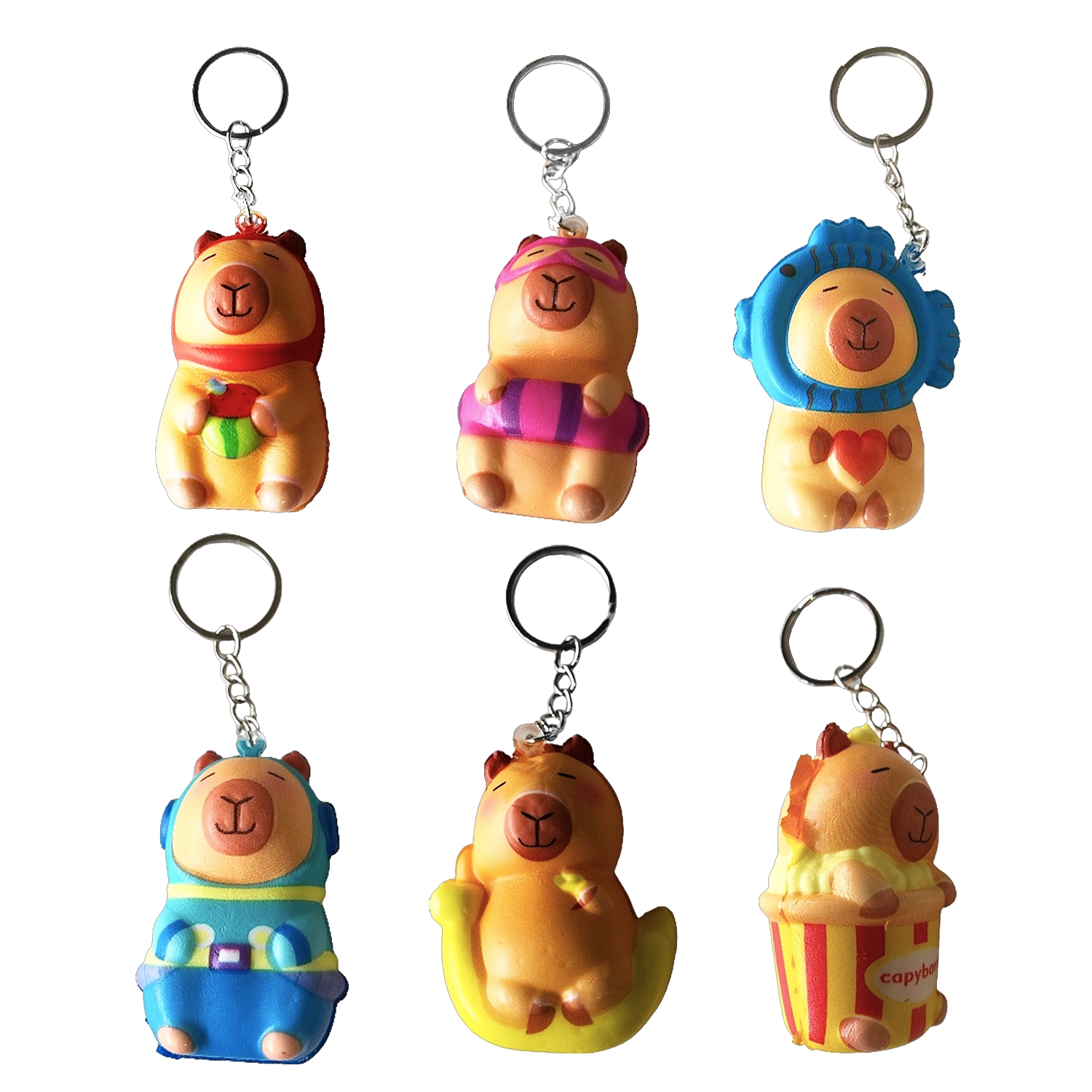 LLAVERO SQUICH CAPIBARA (PQTX12)