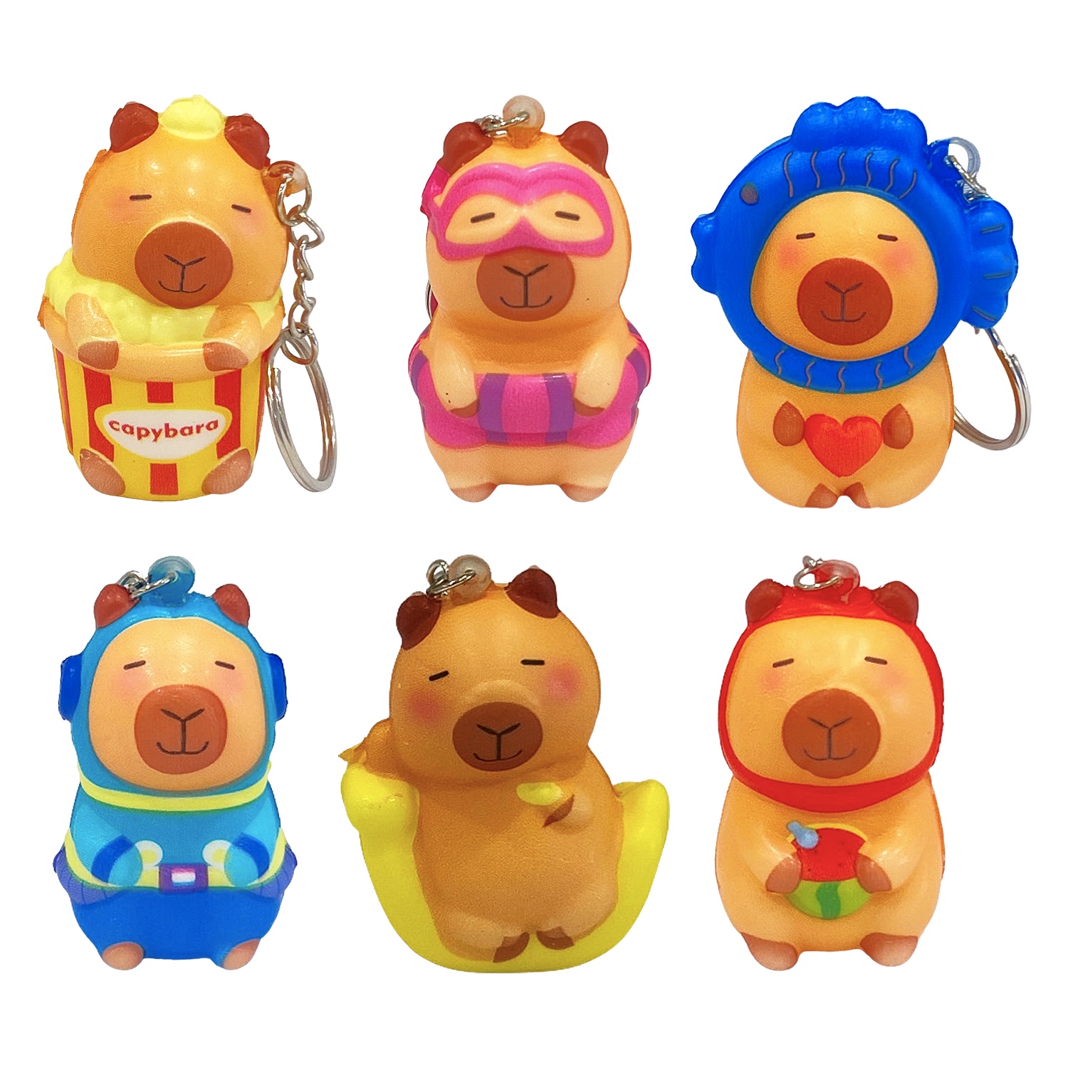 LLAVERO SQUICH CAPIBARA (PQTX12)